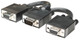 Svga Y Cable Hd15 Male/2 Hd15 Female-6In - 304559 Svga Y Cable Hd15 Male/2 Hd15 Female-6In - 304559